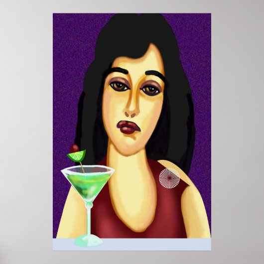 Cocktail-Stunde Poster (Vorne)