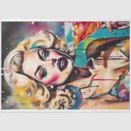 Cocktail-Süssen - Cosmo-Wasserfarben-Decoupage Seidenpapier