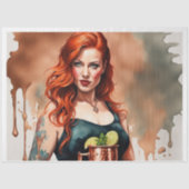 Cocktail-Süssen - Moskauer Dekoupage Seidenpapier (Vorderseite)