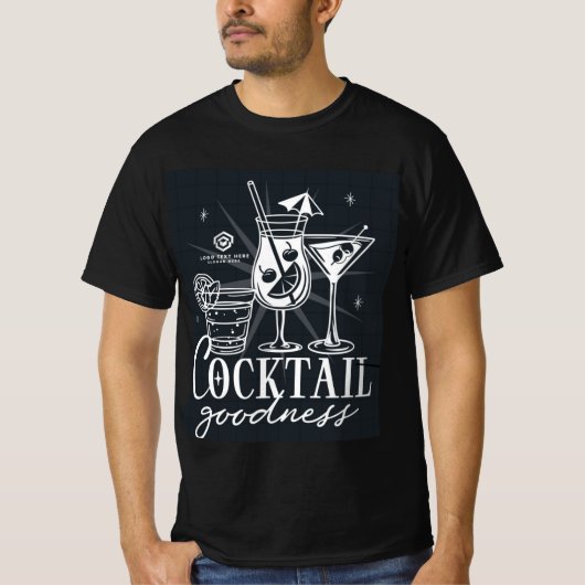 Cocktail T-Shirt (Vorderseite)
