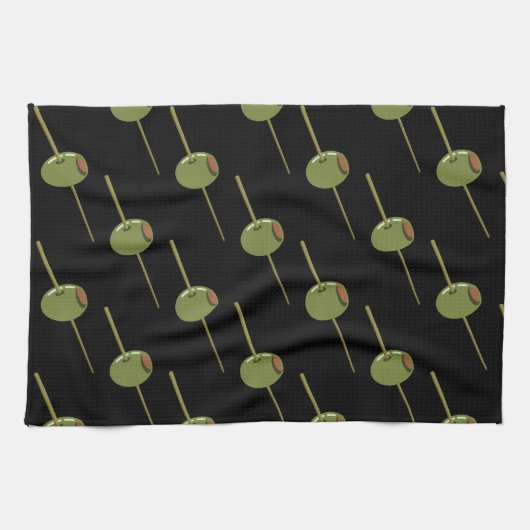 "Cocktail Time"-Bar Geschirrtuch (Horizontal)