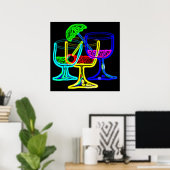 Cocktail Time! Poster (Heimbüro)