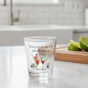 Cocktail Trinken Lustiger Spruch Weihnachten Schnapsglas
