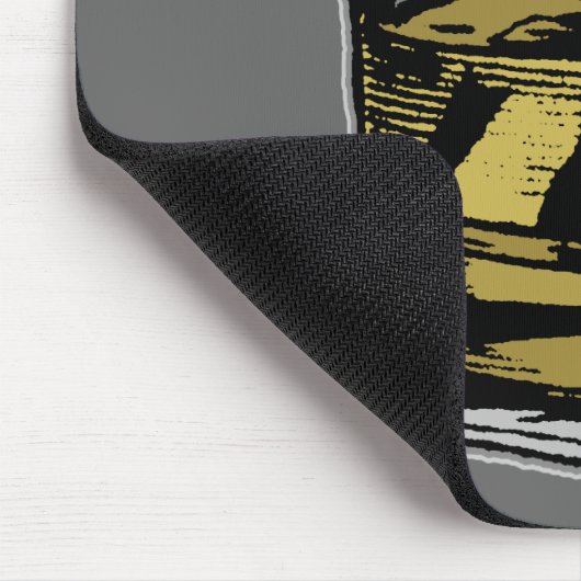 Cocktail und Napkin Design Mousepad (Ecke)