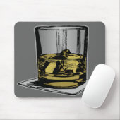 Cocktail und Napkin Design Mousepad (Mit Mouse)