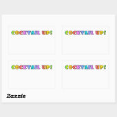 COCKTAIL UP! AUFKLEBER (Blatt)