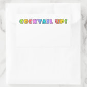 COCKTAIL UP! AUFKLEBER (Tasche)
