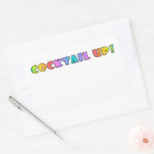 COCKTAIL UP! AUFKLEBER (Umschlag)