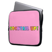 COCKTAIL UP ELECTRONICS LAPTOP BAG LAPTOPSCHUTZHÜLLE (Vorderseite Links)