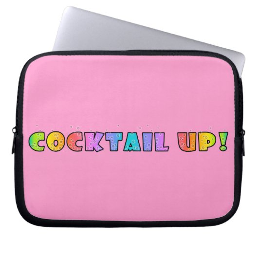 COCKTAIL UP ELECTRONICS LAPTOP BAG LAPTOPSCHUTZHÜLLE (Vorderseite)