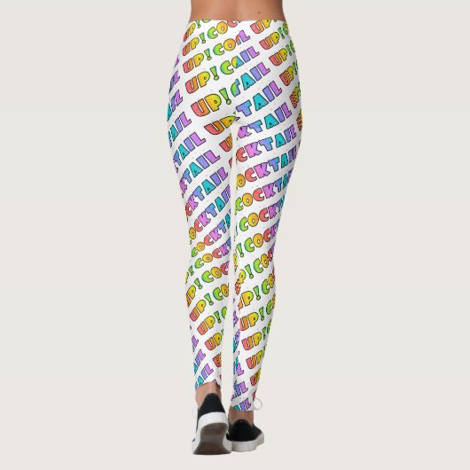COCKTAIL UP! LEGGINGS (Rückseite)