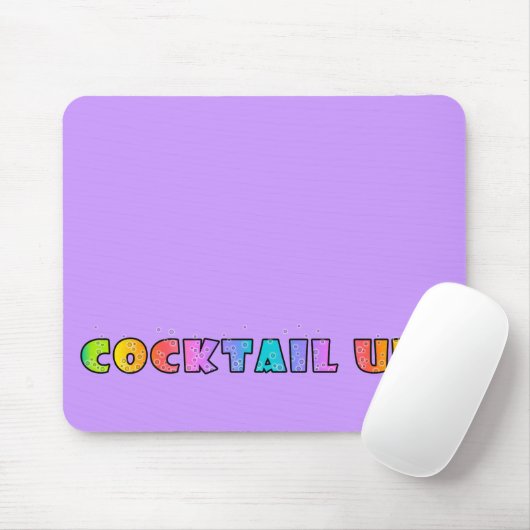 COCKTAIL UP! Mousepad (Mit Mouse)