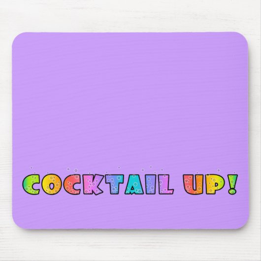 COCKTAIL UP! Mousepad (Vorne)
