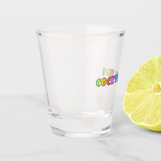 COCKTAIL UP! SCHNAPSGLAS (Links)