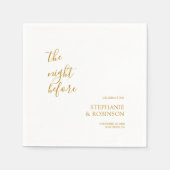 Cocktail vor der Probe Serviette (Vorderseite)