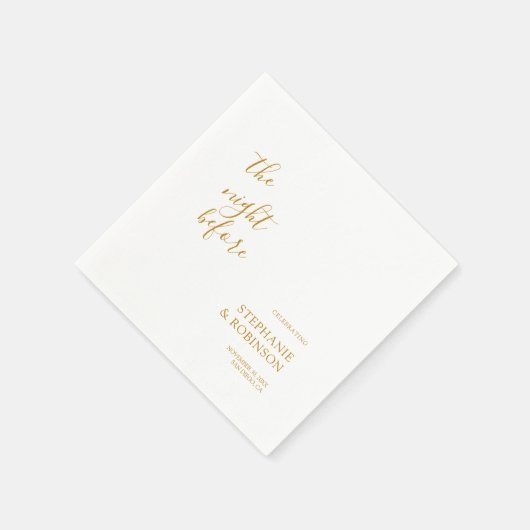 Cocktail vor der Probe Serviette (Ecke)