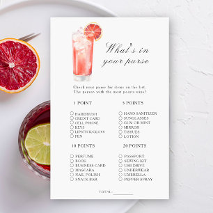 Cocktail - Was ist in deinem Handtaschenspiel