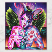 Cocktail Weinetikett (Einzelnes Label)