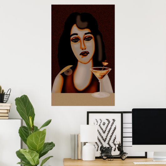 Cocktailabend Poster (Heimbüro)