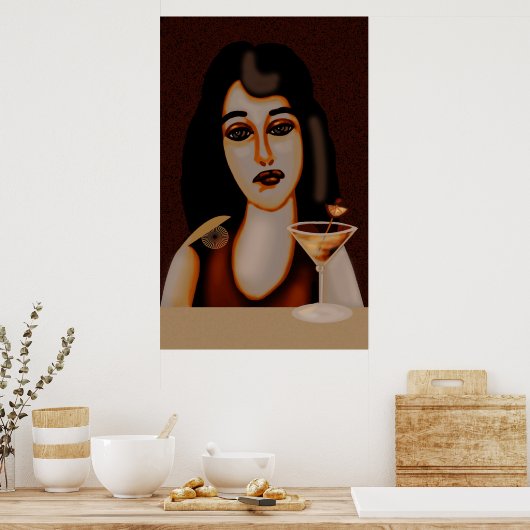 Cocktailabend Poster (Küche)