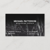 Cocktailbar-Logo-Grafik | QR-Code Visitenkarte (Rückseite)