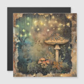 Cocktailcore Mushroom Feeling Magnetkarte (Vorne/Hinten)