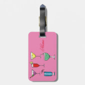 Cocktailgetränk Thunder_Cove Gepäckanhänger (Rückseite vertikal)