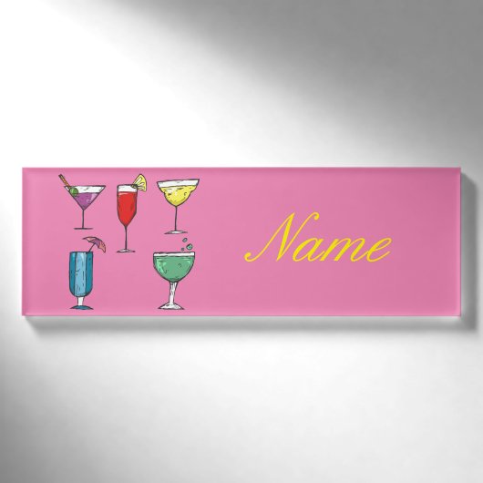 Cocktailgetränk Thunder_Cove Namenschild (Vorderseite)