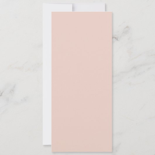 Cocktailkarte für die Hochzeitsfeier Einladung (Rückseite)