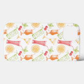 Cocktailmuster Case-Mate iPhone Hülle (Rückseite (Horizontal))