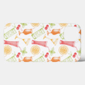 Cocktailmuster Case-Mate iPhone Hülle (Rückseite (Horizontal))