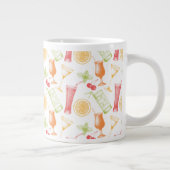 Cocktailmuster Jumbo-Tasse (Rechts)