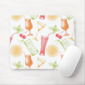 Cocktailmuster Mousepad (Mit Mouse)