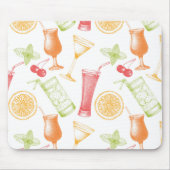 Cocktailmuster Mousepad (Vorne)
