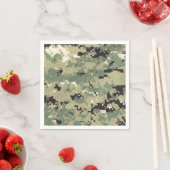 Cocktailpapier Napf Marine Typ III Digital Serviette (Beispiel)