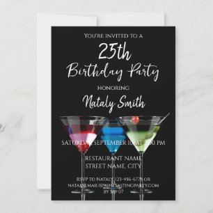 Cocktailparty Einladung