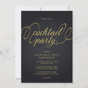 Cocktailparty Einladung