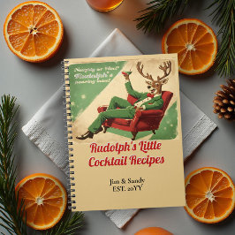 Cocktailparty-Rezepte aus vergangenen Zeiten Lusti Notizblock