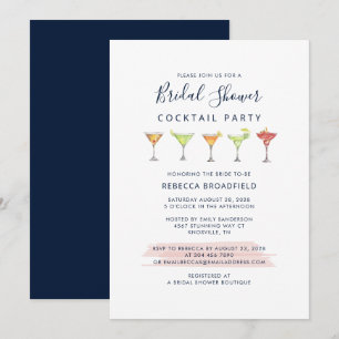 Cocktailparty-Skript Brautparty Einladung