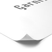 Cocktailpause Auf schmutzigen Martini-Rezept Poster (Ecke)