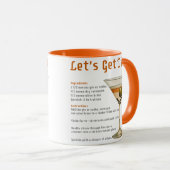 Cocktailpause Auf schmutzigen Martini-Rezept Tasse (VorderseiteRechts)