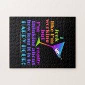 Cocktailpuzzles - Wie lange bis zur Stunde Puzzle (Horizontal)
