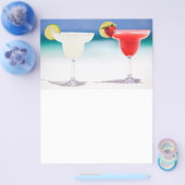 Cocktails am Strand Flyer (Einzeln)