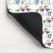 COCKTAILS AUF! Mousepad (Ecke)