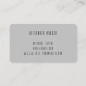 Cocktails / Barkeeper / Aquarellbier Visitenkarte (Rückseite)