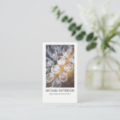 Cocktails / Barkeeper / Weinbrille Visitenkarte (Stehend Vorderseite)