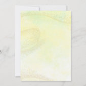 Cocktails Brunch & Brautparty Einladung (Rückseite)