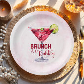 Cocktails Brunch & Brautparty Pappteller