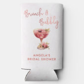 Cocktails Brunch & Brautparty Selters Dosenkühler (Rückseite)