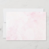 Cocktails Brunch & Bubbly Brautparty Foto Einladung (Rückseite)